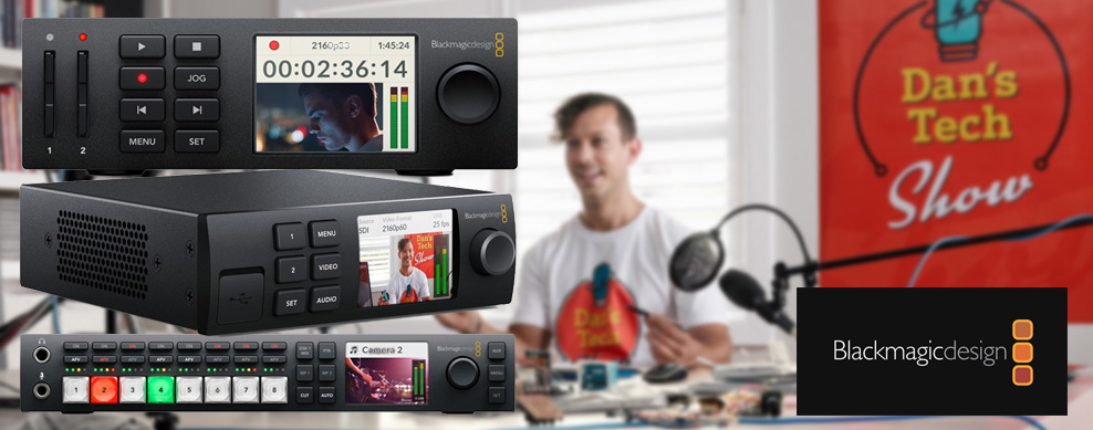 Blackmagic Design besucht Toneart-Shop